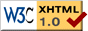 [Made with XHTML 1.0]